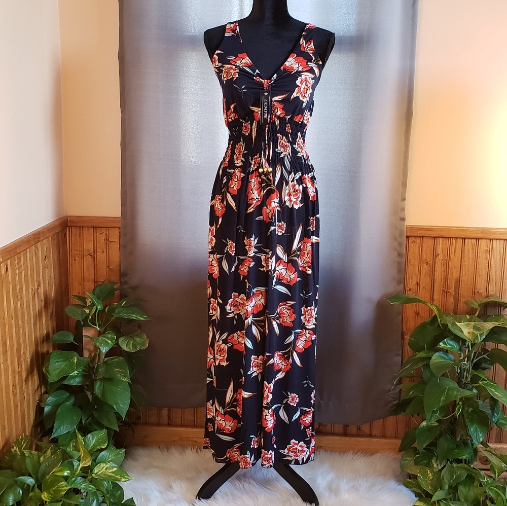 NWT Floral maxi dress